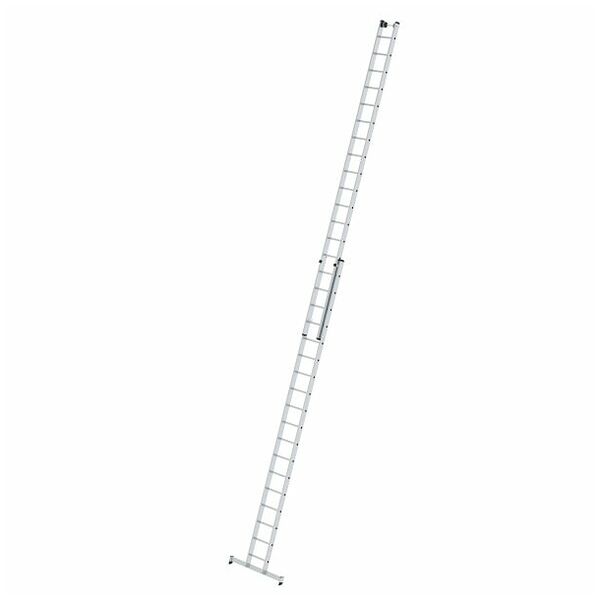 Ladderverlenging 2-delig met nivello®-dwarsbalk 2x18 sporten