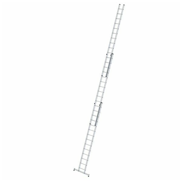 Drsna lestev 3-sekcijska s prečko nivello® 3x14 prečk