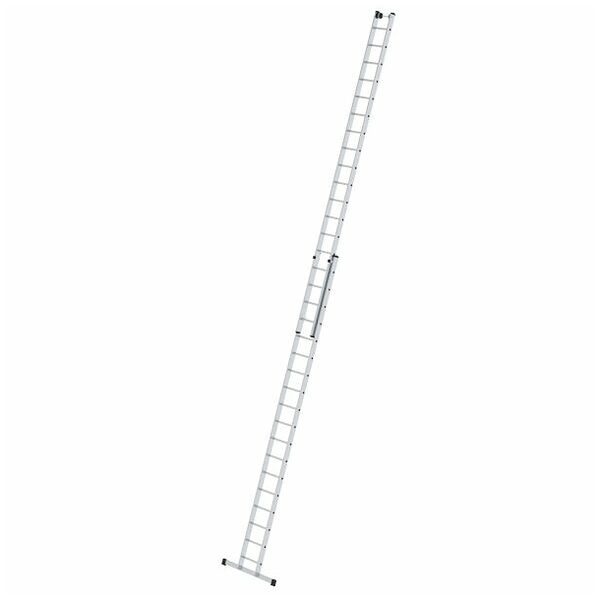 Ladderverlenging 2-delig met standaard dwarsverbinding 2x18 sporten