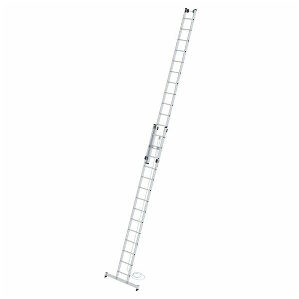 Escalera de cuerda de 2 tramos con travesía nivello® 2x14 peldaños