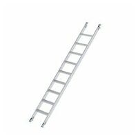 Schuine ladder voor trapsteiger voor steigerlengte 1,8 m