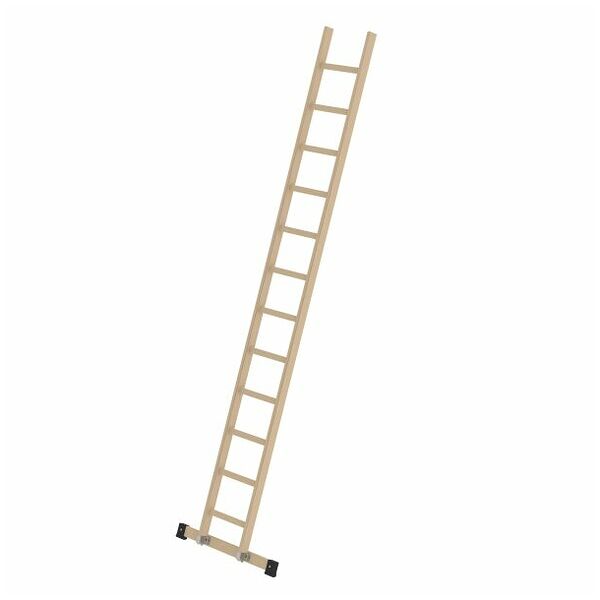 Sport enkele ladder hout met dwarsbalk 12 sporten
