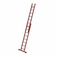 Ladderverlenging 2-delig GVK met standaard dwarsbalk 2x8 sporten