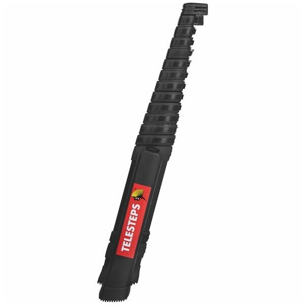 Stufen-Anlegeleiter mögliche Stufenanzahl 9, 13, für kleine Stauräume, mit Teleskopfunktion, Stufenanzahl: 13