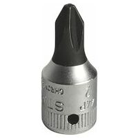 1/4″ Screwdriver socket PH2 L.28mm