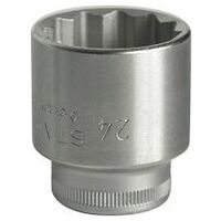 Inserto para llave de tubo de 10 mm (3/8 ″) SW.24 mm L.35 mm