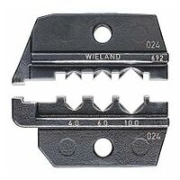 Crimping die for solar cable connectors gesis® solar PST 40 (Wieland)