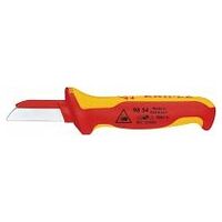 Cable Knife insulating multi-component handle, VDE-tested 190 mm