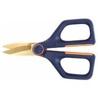 Electrician’s scissors with 2-component grip and wire cutter 140 mm