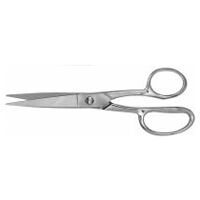 Heavy-duty scissors chrome-plated