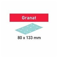 Schleifstreifen Granat 80x133 P100 100tlg