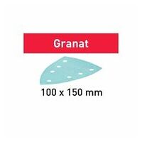 Schleifblatt Granat DELTA/7 P100 100tlg
