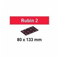 Schleifstreifen Rubin 2 80x133 P100 50tlg
