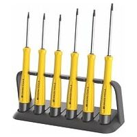 Electronics screwdriver set for Torx® ESD