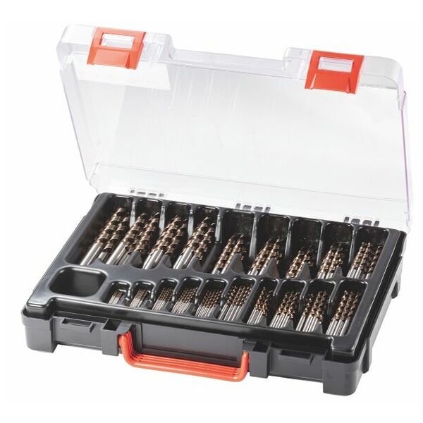 HOLEX CleverDrill jobber drill set HSS No. 114031 in a case  1-10C
