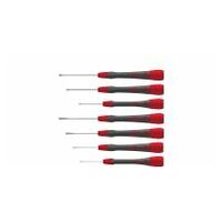 Fine screwdriver set PicoFinish® Slotted, Phillips 7-pcs.