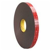 3M™ VHB™ cinta adhesiva de doble cara de alto rendimiento 4979F, negra, 1210 mm x 33 m, 1,6 mm