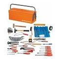 Assembly tool set, 59 pieces with sheet metal toolbox