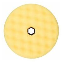Quick Connect 3M™ Perfect-It™ polírozóhab, kétoldalas szegecselt, sárga, ø 150 mm, 6 db/doboz / doboz