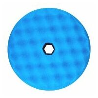 3M™ Perfect-It™ Ultrafine Polishing Pad, Quick Connect System, Blue, Convoluted, 150 mm, PN50880