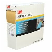 3M™ Soft Hand Roll 216U, oro, 114 mm x 25 mm, P800, PN50340
