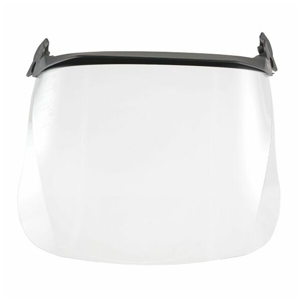 Clear visor with helmet attachment V4D
