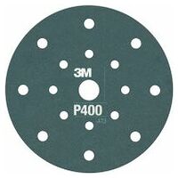 3M™ Hookit™ pružnýBrusný Disc Pad opěrný talíř 270J, 150 mm, 17 otvorů, P400, PN34800