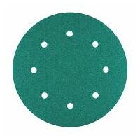 3M™ Hookit™ Green 245, 200 mm, P40, 8 lyuk, 125 db/doboz