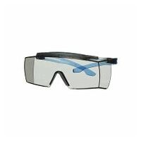 3M™ SecureFit™ 3700 briller over øjnene, blå bøjler, integreret øjenbrynsbeskyttelse, Scotchgard™ antidug-belægning (K&N), grå linse til indendørs/udendørs brug, SF3707XSGAF-BLU-EU