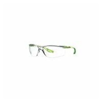 3M™ Solus™ CCS Gafas de seguridad, patillas verde lima, recubrimiento antirrayaduras/antiempañante Scotchgard™ (K y N), lente incolora, SCCS01SGAF-GRN-EU, 20/caja