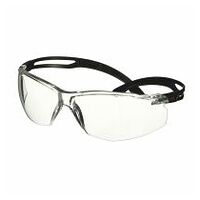 3M™ SecureFit™ 500 Veiligheidsbril, zwart montuur, antikras/anticondens, heldere lenzen, SF501AF-BLK-EU, 20/doos