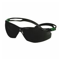 3M™ SecureFit™ 500 Veiligheidsbril, groen/zwart montuur, antikras+ (K), IR 5.0 grijze lenzen, SF550ASP-GRN-EU, 20/doos
