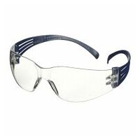 3M™ SecureFit™ 100 Gafas de seguridad, montura azul, recubrimiento antirrayaduras, lente incolora, SF101AS-BLU-EU, 20/caja