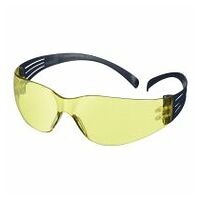 Ochranné brýle 3M™ SecureFit™ 100, modré zorníky, povrchová úprava proti poškrábání a zamlžení, žlutá skla, SF103AF-BLU-EU, 20 kusů v balení.