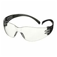 3M™ SecureFit™ 100 Safety Glasses, Black frame, Anti-Scratch, Clear lens, SF101AS-BLK-EU, 5-pk 20Pks/Case