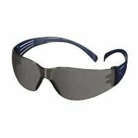 3M™ SecureFit™ 100 Gafas de seguridad, montura azul, recubrimiento antirrayaduras/antiempañante, lente gris, SF102AF-BLU-EU, 20/caja