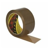 Ruban adhésif de fermeture de caisse carton Scotch® 371, Brun, 50 mm x 66 m