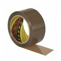 Ruban adhésif de fermeture de caisse carton Scotch® 3739, Brun, 50 mm x 66 m