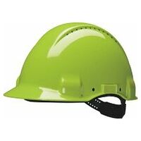 3M™ Hard Hat, Uvicator, Pinlock, Ventilated, Leather Sweatband, Hi-Viz, G3000DUV-GB
