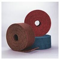 Standard Abrasives™ Rollo de Oxido de Aluminio de pulido y matizado, 101 mm x 9 m, A VFN