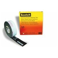 Scotch® 13 Ethyleen-propyleen rubber tape, zelfdichtend, geleidend, 38 mm x 4,5 m, 0,76 mm, bulkverpakking