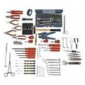 Electronics tool kit, 118 pieces without case