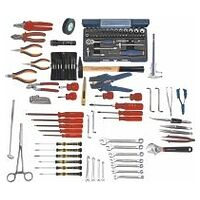 Electronics tool kit, 118 pieces without case