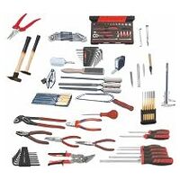 Mechanic’s tool set, 97 pieces without case