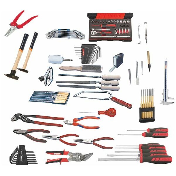 Mechanic’s tool set, 94 pieces without case