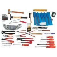 Assembly tool set, 59 pieces without container