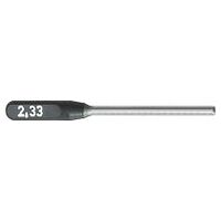 Single test pin with handle, 3 digits Tolerance class 1
