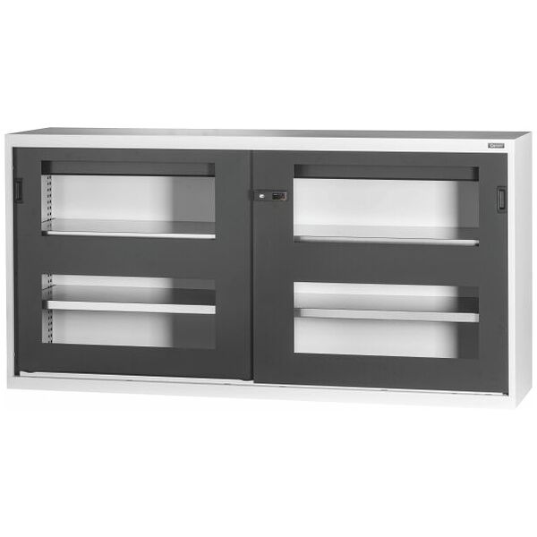 Base cabinet with drawer, Viewing window sliding doors 1000 mm