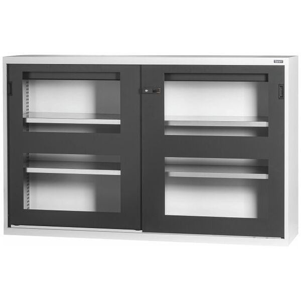 Base cabinet with drawer, Viewing window sliding doors 1250 mm