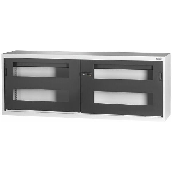 Base cabinet with drawer, Viewing window sliding doors 800 mm